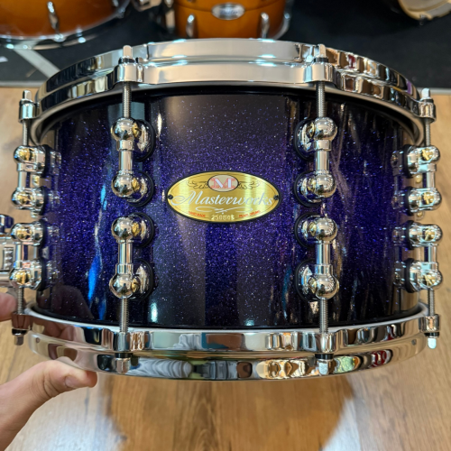Comprar Caixa Pearl Masterworks 14X7 Purple Crazy Em Mahogany - R