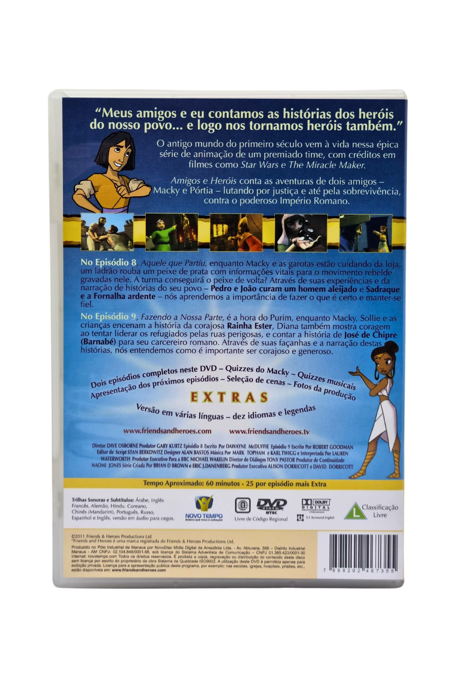 レズミルズ【RPM55】CD DVD コリオシート Comprar DVD Infantil Amigos e Heróis 4 - Episódios 8 e 9 - a