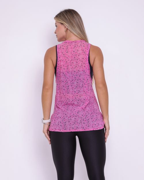 Regata Tule Paris Rosa