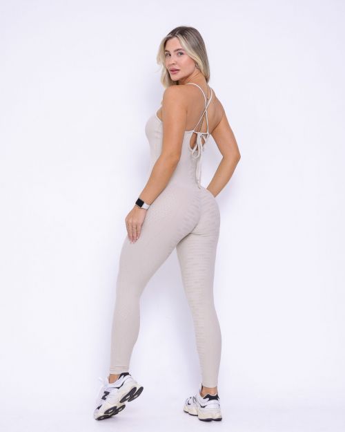 Macacão Ju Jacquard Comfy