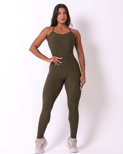 Macacão Ju Jacquard Comfy