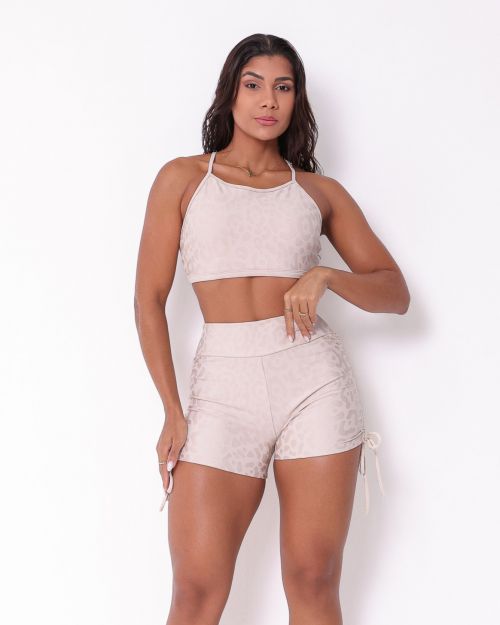 Conjunto Short Cross New On�a Fit + Top Paula