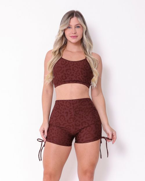 Conjunto Short Cross New On�a Fit + Top Paula