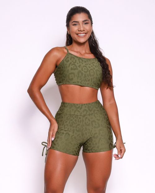 Conjunto Short Cross New On�a Fit + Top Paula
