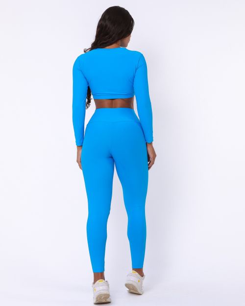 Conjunto Cal�a Legging B�sica Light + Top Maria