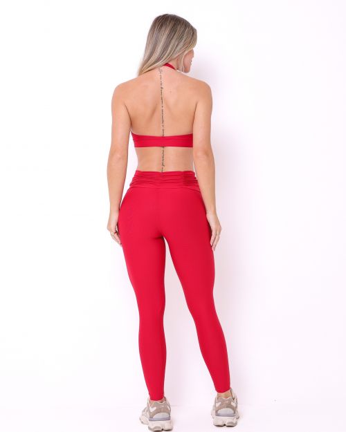 Conjunto Cal�a B�sica C�s Franzido Light + Top Jhully