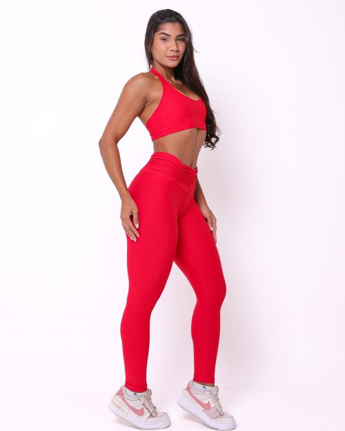 Conjunto Cal�a B�sica C�s Franzido Light + Top Jhully