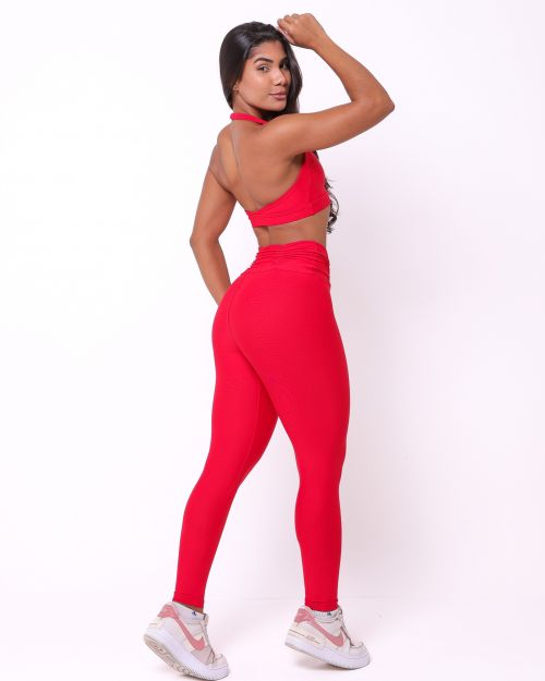 Conjunto Cal�a B�sica C�s Franzido Light + Top Jhully