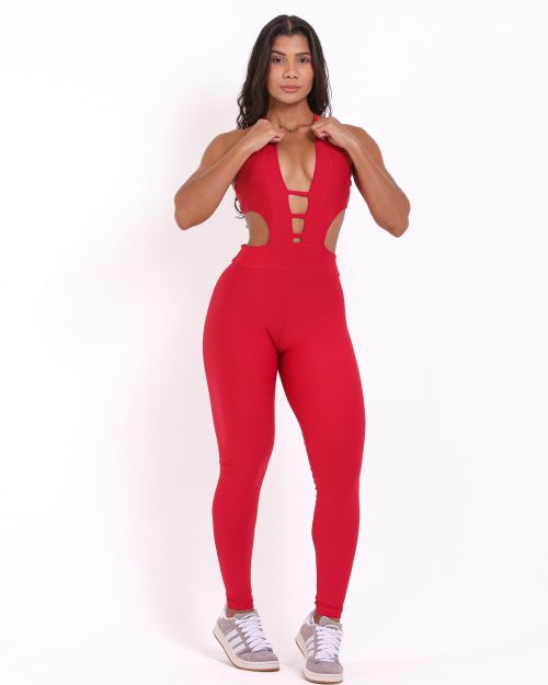 Macacão Empina Decotado Light