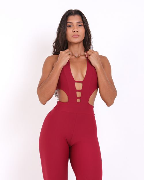 Macacão Empina Decotado Light
