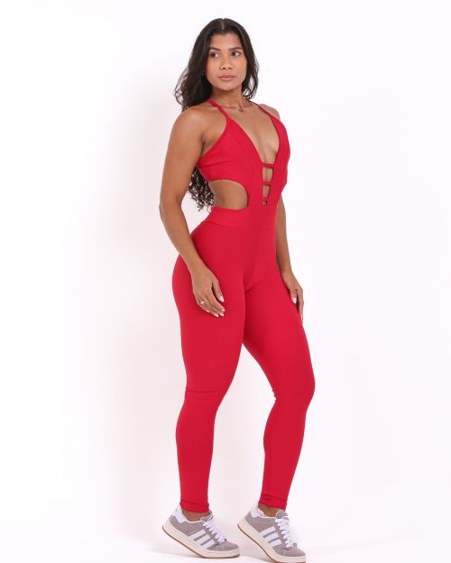 Macacão Empina Decotado Light