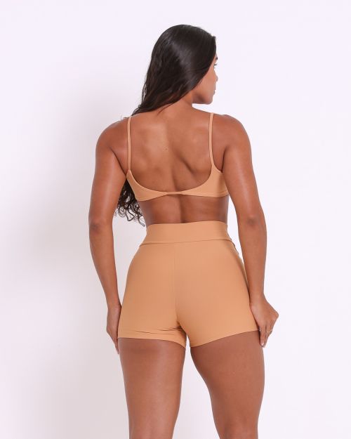 Conjunto Short B�sico C�s Cruzado Light + Top Ju