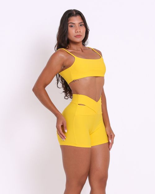 Conjunto Short B�sico C�s Cruzado Light + Top Ju