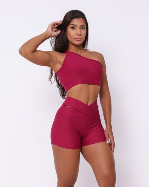 Conjunto Short B�sico C�s Cruzado Light + Top Paloma