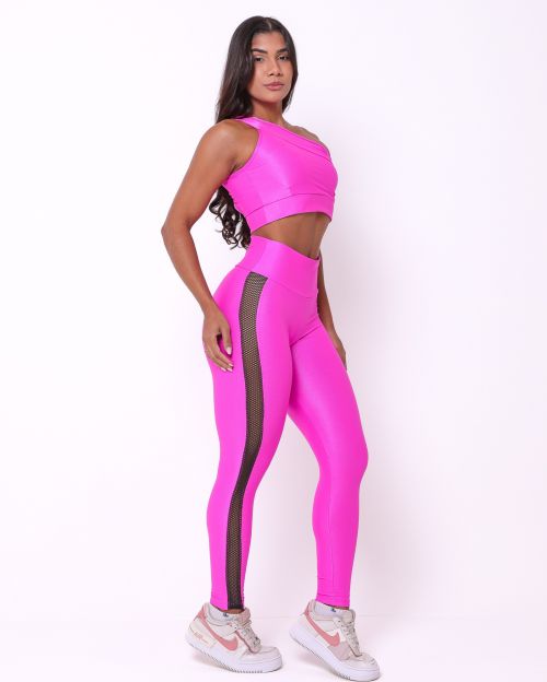 Conjunto Calça Legging Essence Compressão + Top Paloma