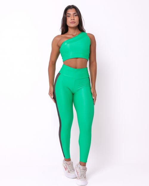 Conjunto Calça Legging Essence Compressão + Top Paloma