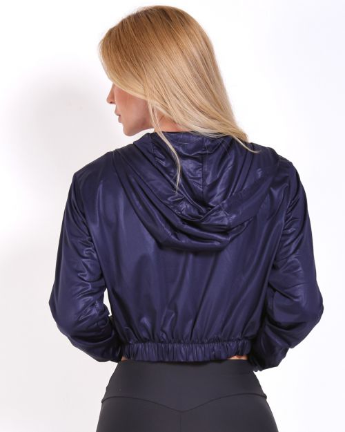 Jaqueta Cropped Corta-Vento Ultra Leve