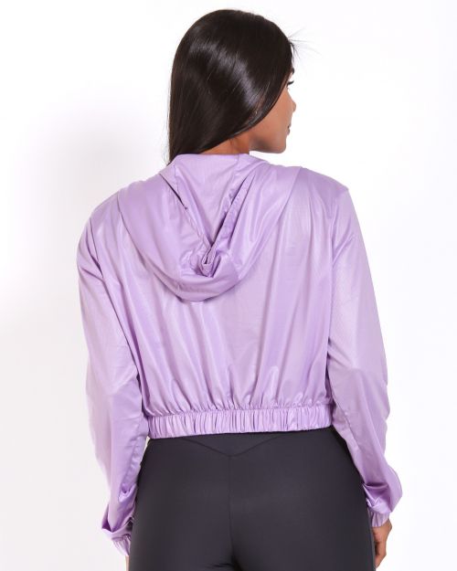 Jaqueta Cropped Corta-Vento Ultra Leve