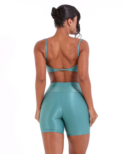 Conjunto Short Bermuda Compressão + Top Ju