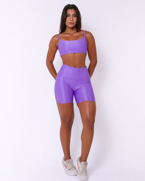 Conjunto Short Bermuda Compressão + Top Ju