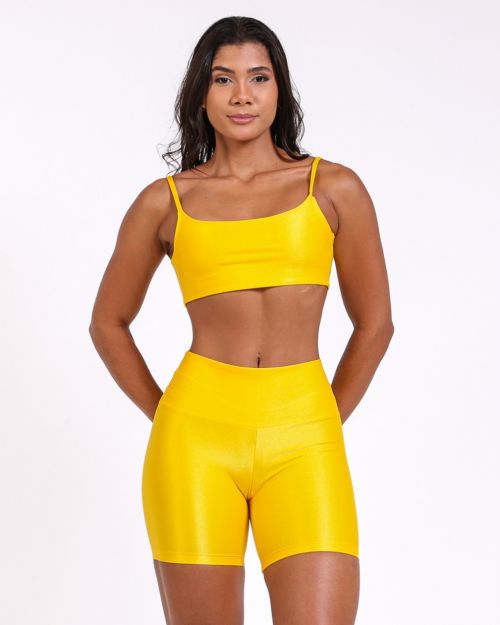 Conjunto Short Bermuda Compressão + Top Ju