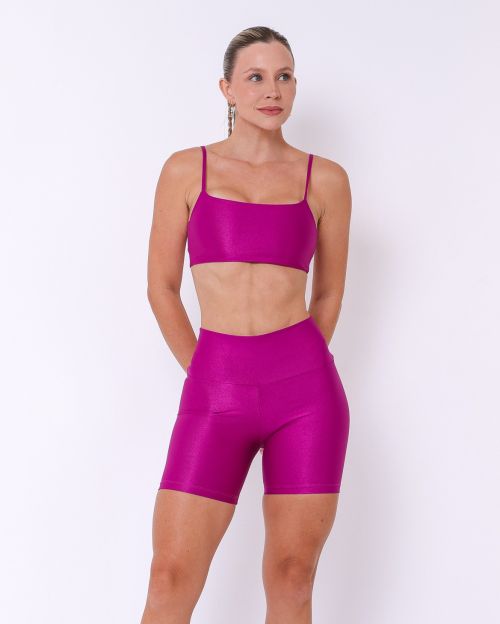 Conjunto Short Bermuda Compressão + Top Ju