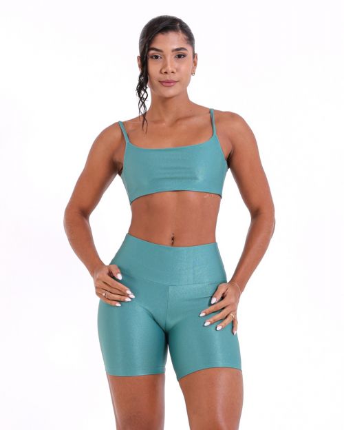 Conjunto Short Bermuda Compressão + Top Ju