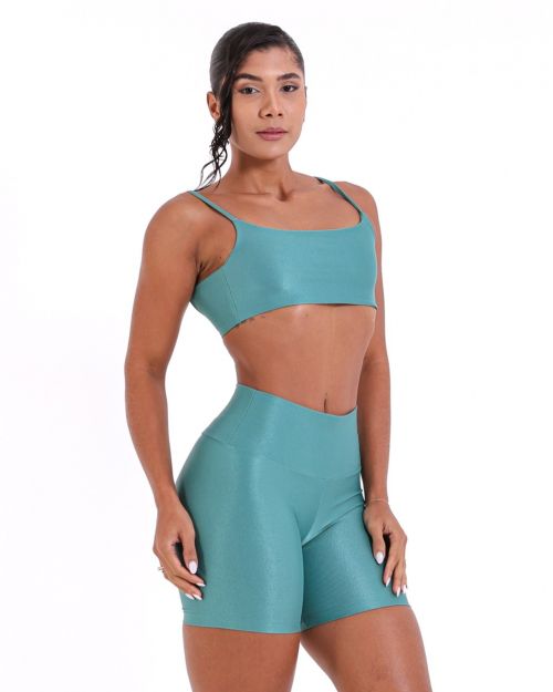 Conjunto Short Bermuda Compressão + Top Ju