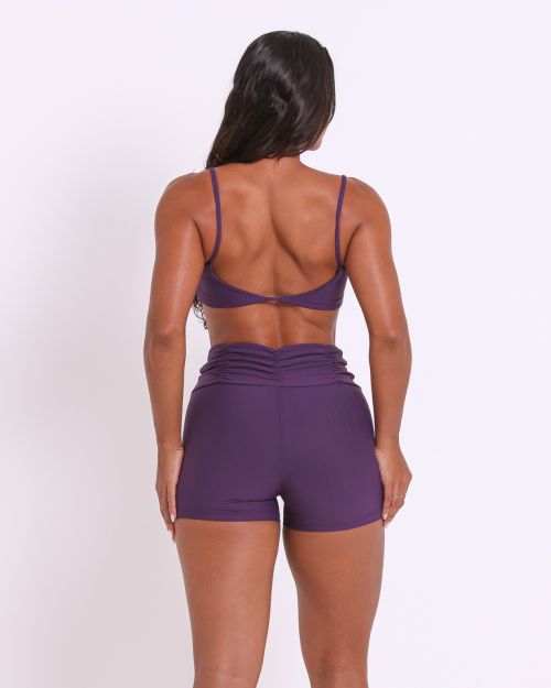 Conjunto Short Básico Cós Franzido Light + Top Ju