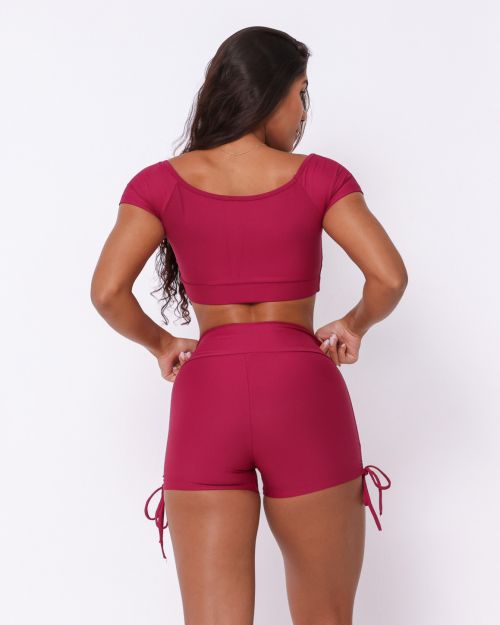 Conjunto Short Cross Light + Top Manguinha
