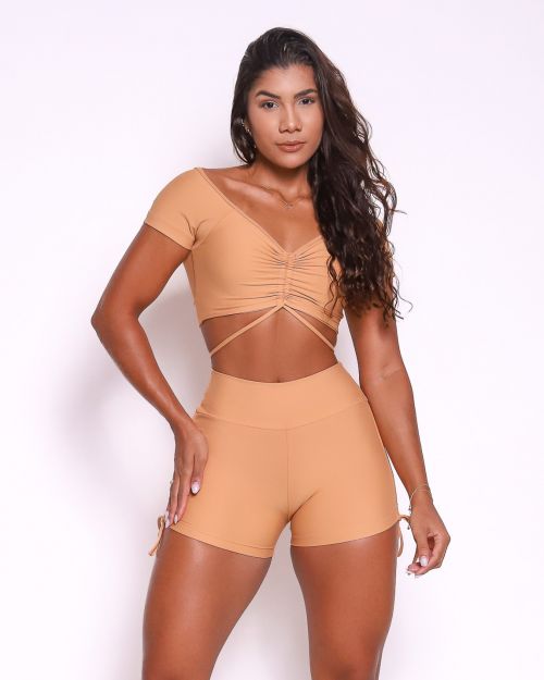 Conjunto Short Cross Light + Top Manguinha