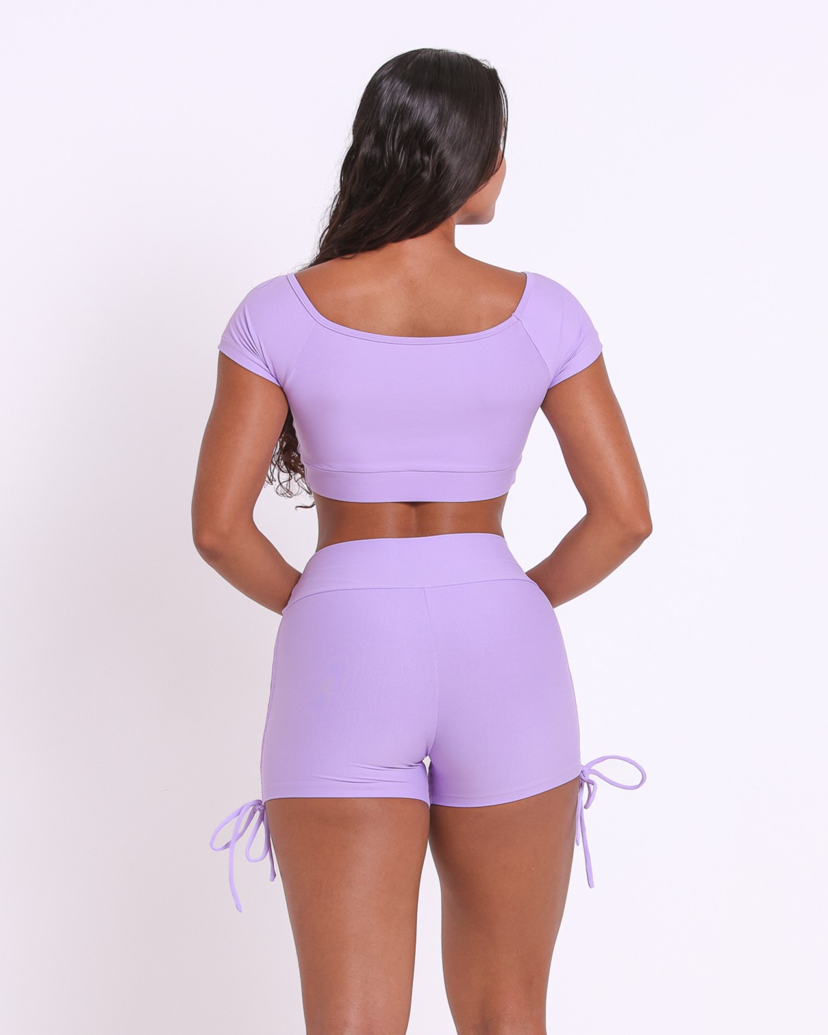 Conjunto Short Cross Light + Top Manguinha