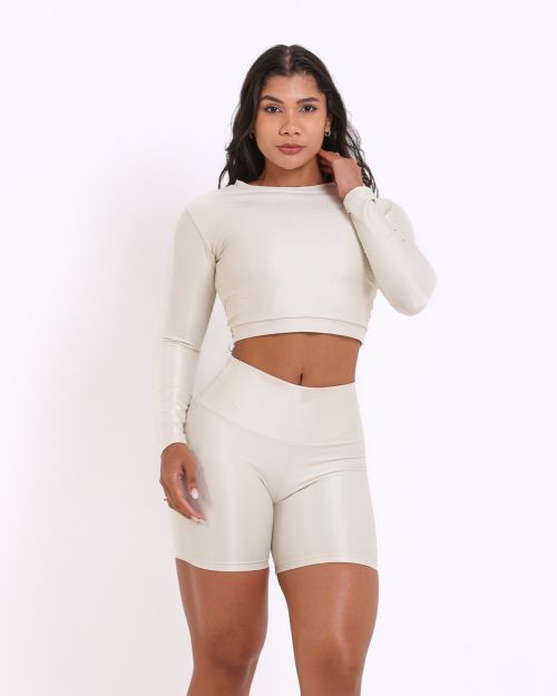 Conjunto Short Bermuda Compressão + Top Maria
