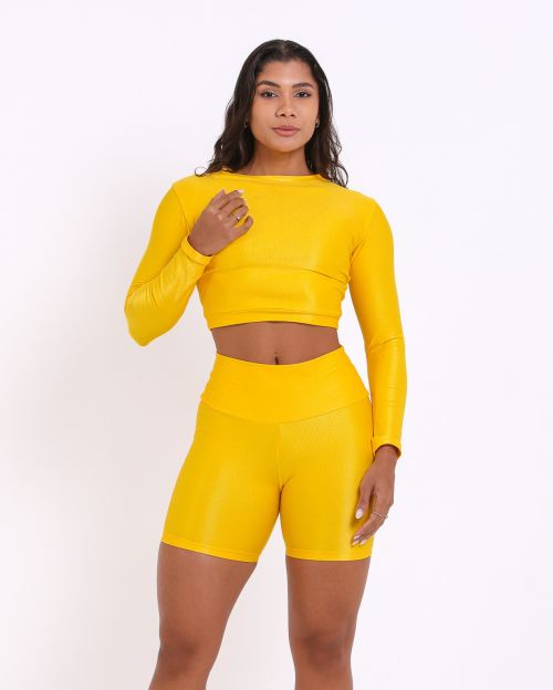 Conjunto Short Bermuda Compressão + Top Maria