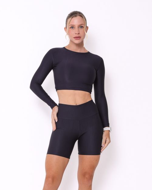 Conjunto Short Bermuda Compressão + Top Maria