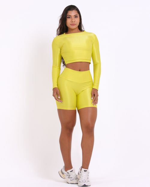 Conjunto Short Bermuda Compressão + Top Maria