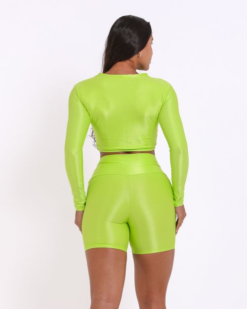Conjunto Short Bermuda Compressão + Top Maria