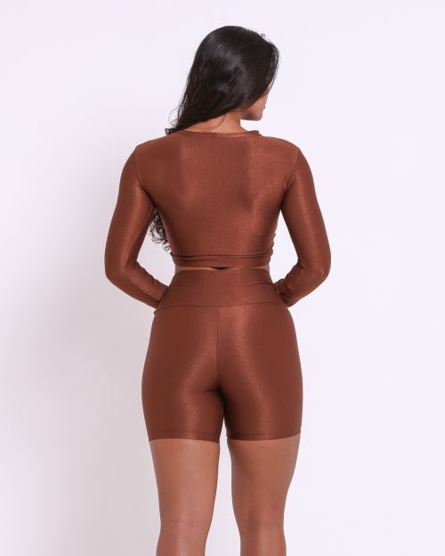Conjunto Short Bermuda Compressão + Top Maria