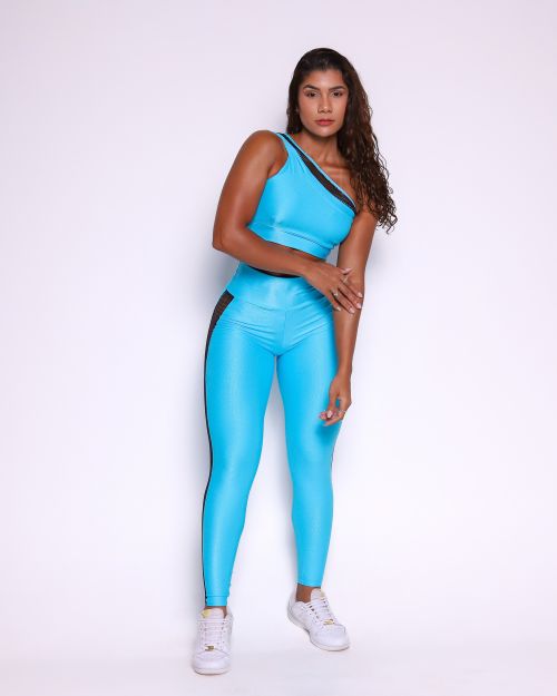 Conjunto Calça Legging Essence Compressão + Top Paloma Essence