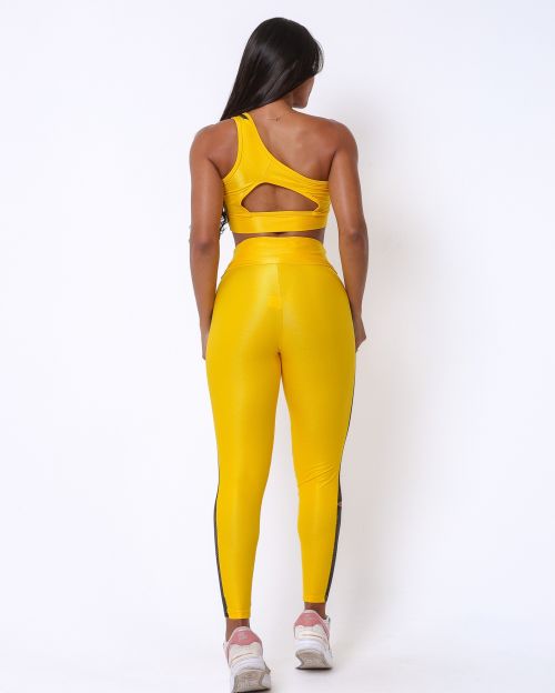 Conjunto Calça Legging Essence Compressão + Top Paloma Essence