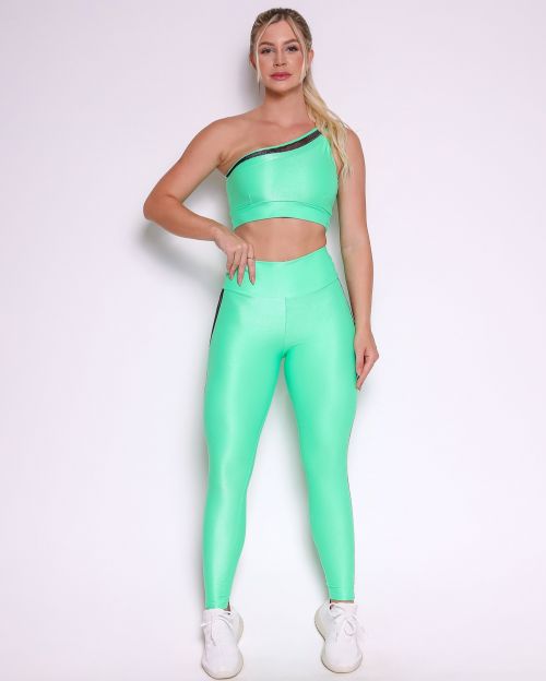 Conjunto Calça Legging Essence Compressão + Top Paloma Essence
