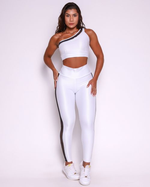 Conjunto Calça Legging Essence Compressão + Top Paloma Essence
