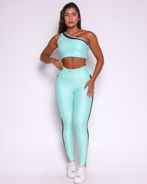 Conjunto Calça Legging Essence Compressão + Top Paloma Essence