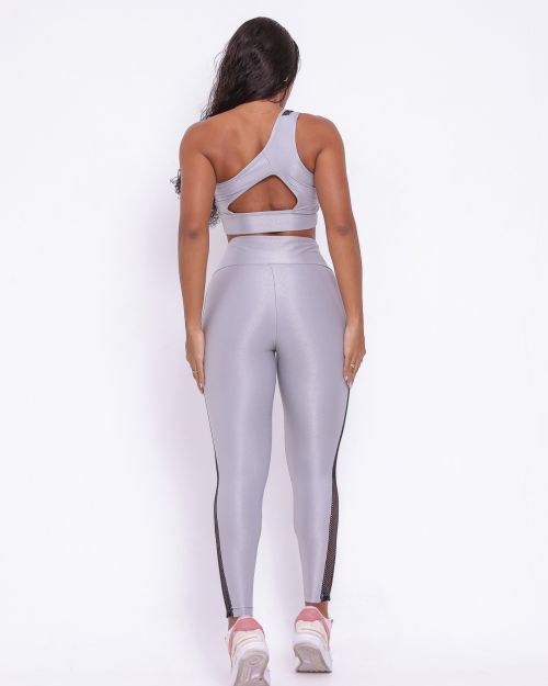Conjunto Calça Legging Essence Compressão + Top Paloma Essence