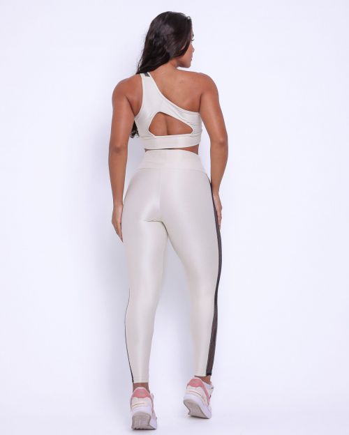 Conjunto Calça Legging Essence Compressão + Top Paloma Essence
