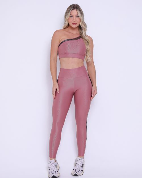 Conjunto Calça Legging Essence Compressão + Top Paloma Essence