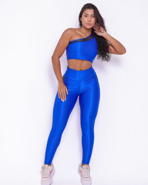 Conjunto Calça Legging Essence Compressão + Top Paloma Essence