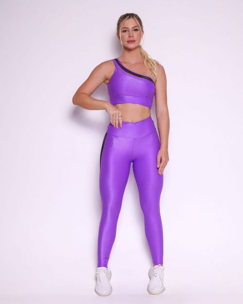Conjunto Calça Legging Essence Compressão + Top Paloma Essence