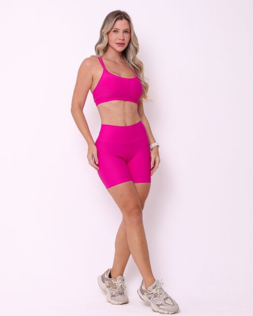 Conjunto Short Bermuda Light + Top Lu