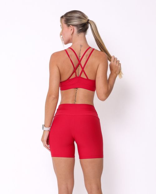 Conjunto Short Bermuda Light + Top Lu